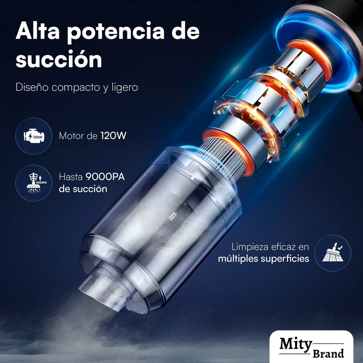 Aspiradora Multifunción - Limpieza Completa y Versátil - Imagen 3